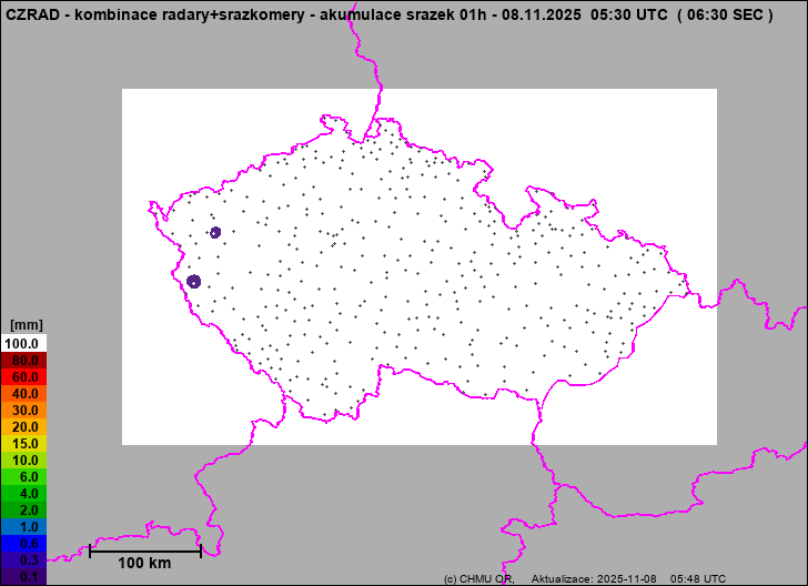 Precipitation estimates - Weather radar estimates combined with rain gauge measurement