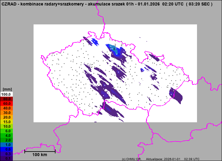 Precipitation estimates - Weather radar estimates combined with rain gauge measurement