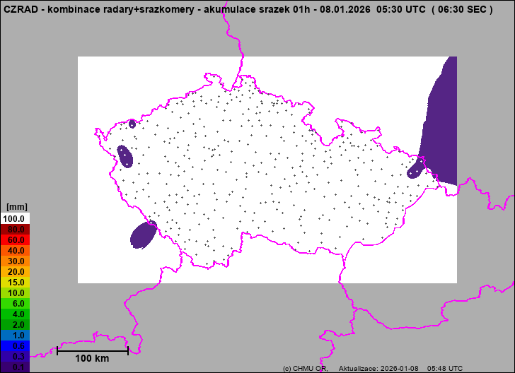 Precipitation estimates - Weather radar estimates combined with rain gauge measurement