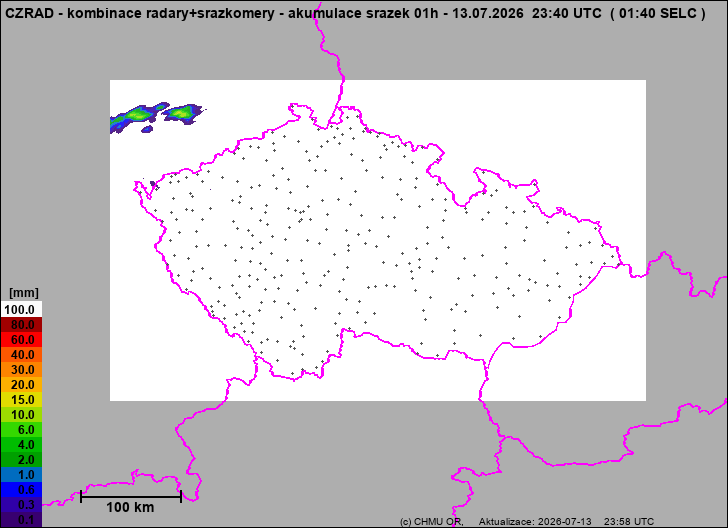 Precipitation estimates - Weather radar estimates combined with rain gauge measurement
