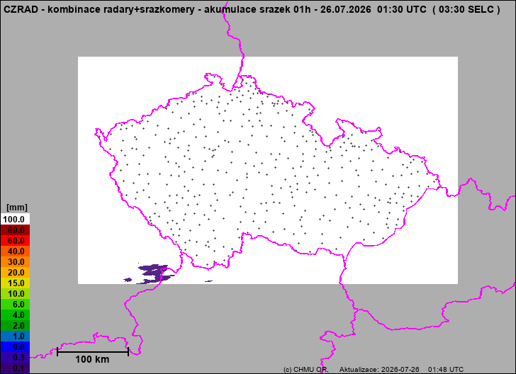 Precipitation estimates - Weather radar estimates combined with rain gauge measurement