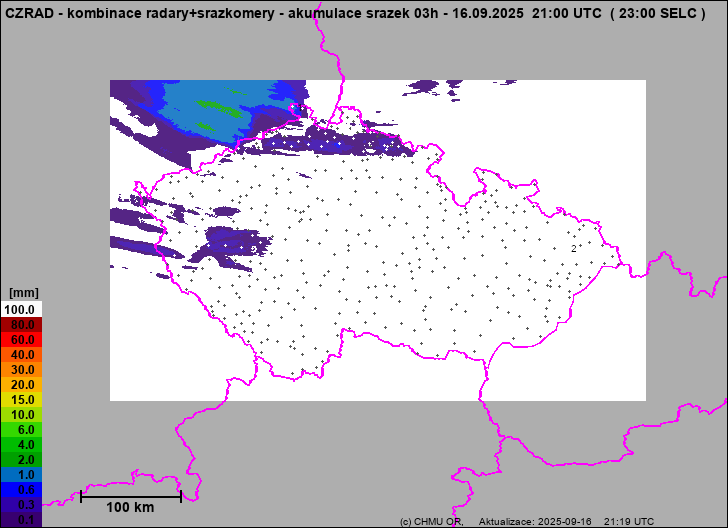 Precipitation estimates - Weather radar estimates combined with rain gauge measurement