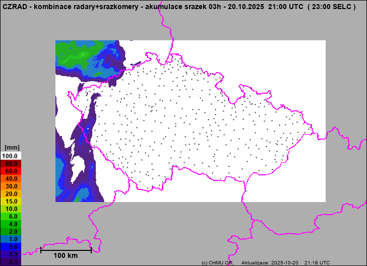 Precipitation estimates - Weather radar estimates combined with rain gauge measurement