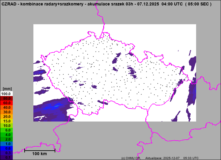 Precipitation estimates - Weather radar estimates combined with rain gauge measurement